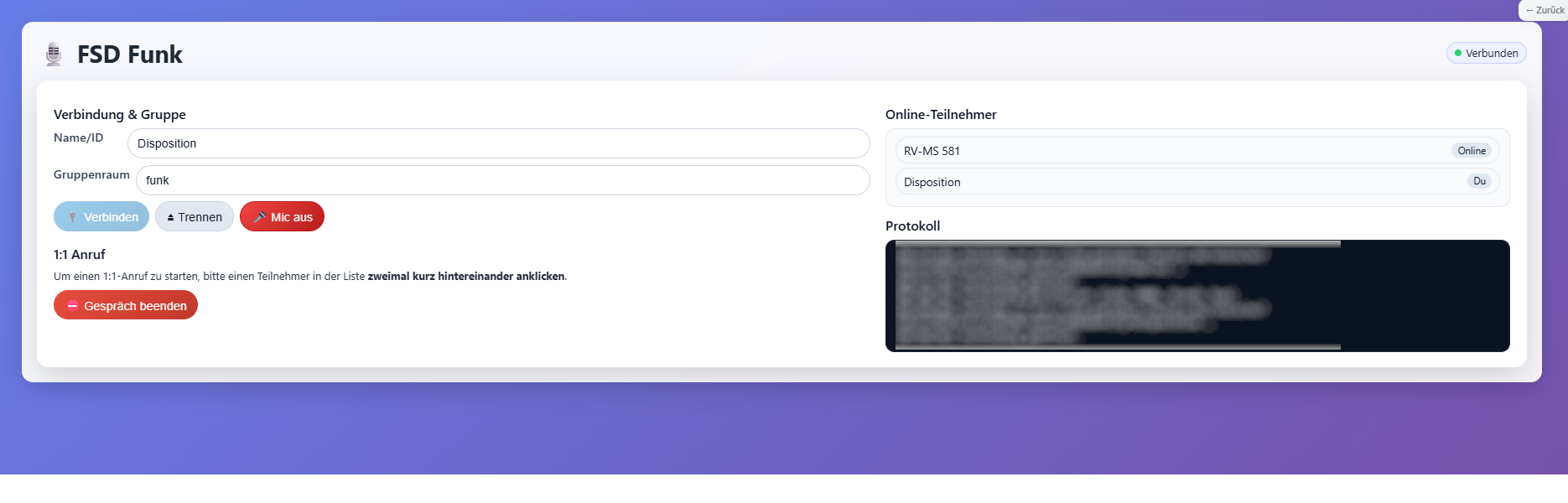 Online Portal – Funk Online